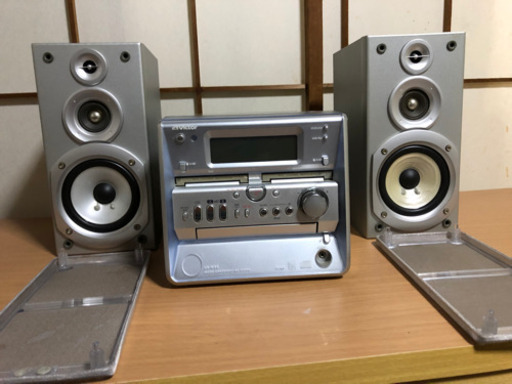 Victor ビクター CA-UXW50-S CD MD ダブルMD カセット コンポ UX-W50-S