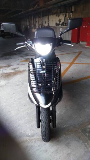 スズキアドレス　V１２５K９　⁂　８万５千円　原付バイク下取り可能　⁂持ち帰れます