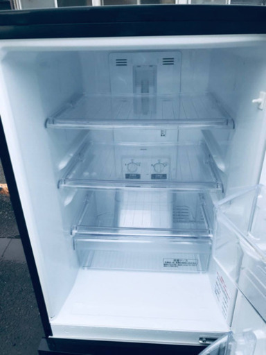 ③✨2017年製✨904番 三菱✨ノンフロン冷凍冷蔵庫✨MR-P15A-B‼️