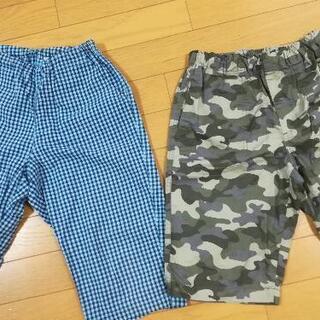 値下100円!!  150㎝男の子ステテコと半ズボン美品