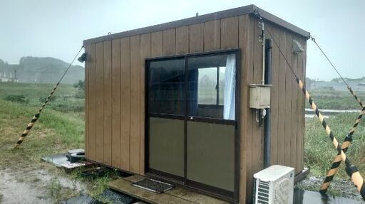まだあります!!!『プレハブ』　サイズ３７０✕２１０✕（高さ）２４０