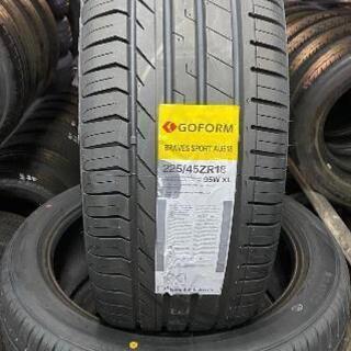 🌞225/45ZR18⭐クラウンアスリート、マークX、オデッセイ、ジューク、スカイライン等に！新品未使用！交換費用込み！GOFORM製サマータイヤ入荷しました🌞