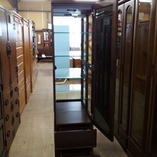 【愛品倶楽部柏店】　モーブル　エティカⅡ　４４０キュリオ　キュリオケース　ＬＥＤ照明　【店舗同時販売中】