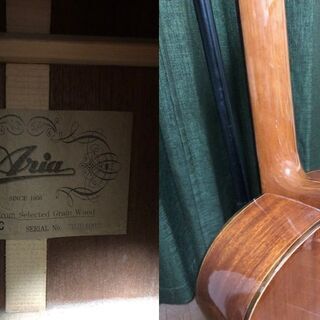 クラシックギター シダー単板 ARIA A-40C きれいです