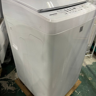 ハイセンス　洗濯機　４.5kg 2017年　HW-G45E4KW 中古　人気デザイン
