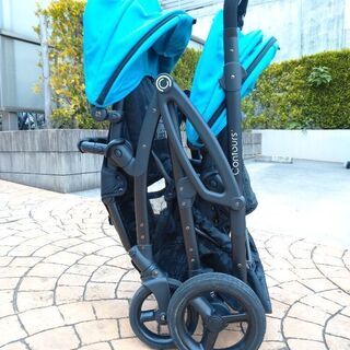 美品】縦型 2人乗りベビーカー コンツァーズ エリートタンデム