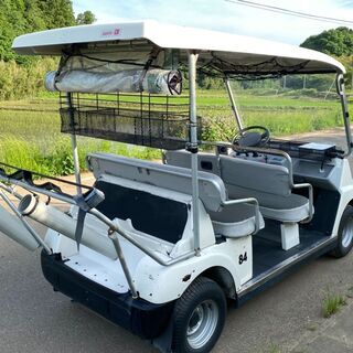 SANYO　サンヨー　CR5ATS　ゴルフカート　5人乗り　ガソリン式電磁誘導　実動　茨城県