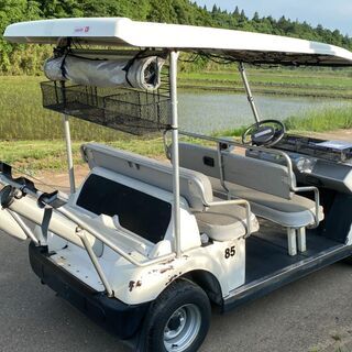 SANYO サンヨー CR5ATS ゴルフカート 5人乗り ガソリン式電磁誘導 実動 