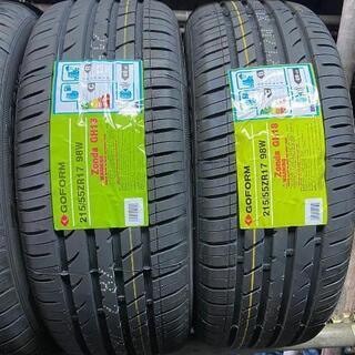 🌞215/55R17⭐エスティマ、クラウンアスリート、オデッセイ、ヴェゼル、ジューク等に！新品未使用！交換費用込み！GOFORM製サマータイヤ入荷しました🌞