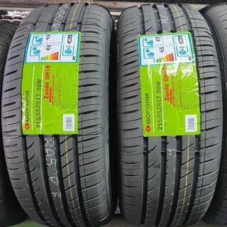 🌞215/55R17⭐エスティマ、クラウンアスリート、オデッセイ、ヴェゼル、ジューク等に！新品未使用！交換費用込み！GOFORM製サマータイヤ入荷しました🌞