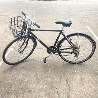 □ブリヂストン□マークローザ M77DT3 自転車 ブラック×シルバー 27  