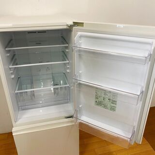 6/17アクア AQUA 184L 2ドア冷蔵庫 AQR-18E 2016年製 /SL2 - 冷蔵庫 