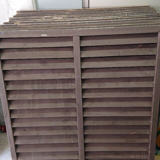 ルーバーラティス・ダークブラウン【１８枚】90cm×120cm/ML-912 ルーバーラティス・ダークブラウン【18枚】90cm×120cm/ML-912