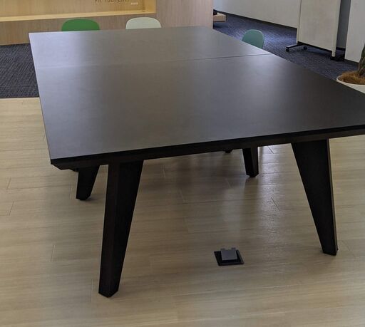 【kawamu】卓球台　オフィス　ブラック　テーブル