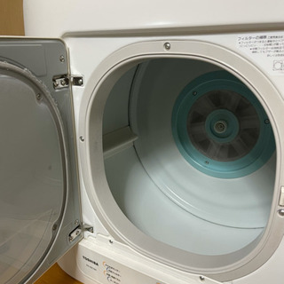 生活家電 衣類乾燥機と純正置台&新品フィルターセット 東芝ED-45C とても