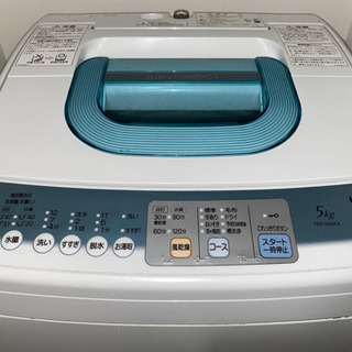【ネット決済】HITACHI 縦型 洗濯機 5kg