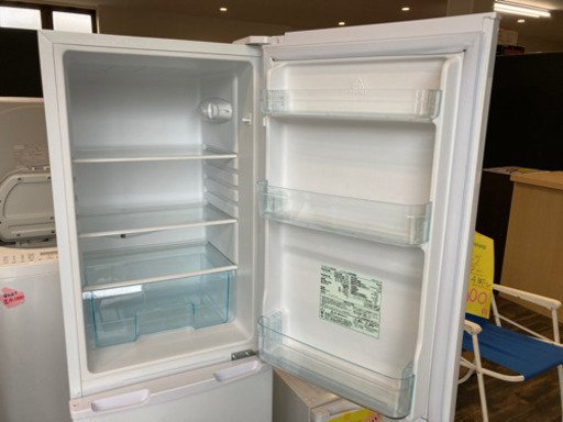【中古品】受け渡し予定者あり　アイリスオーヤマ　2ドア冷蔵庫　通電確認済み　2018年製