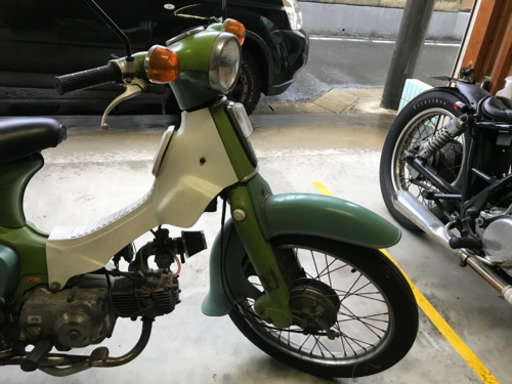 交渉中の為一日停止します。スーパーカブC50(行灯カブ