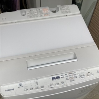 RKGSE-547】特価！東芝/10kg/全自動洗濯機/AW-10SDE7/中古/2019年製 