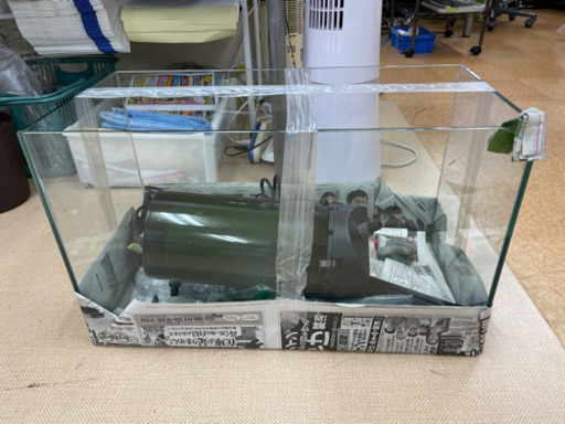 60cm水槽セット EHEIMポンプ、LEDつきお魚好きさん集まれ‍♀️‼️