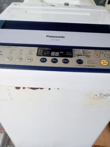 パナソニック洗濯機7 kg 2014年生別館倉庫浦添市安波茶2-8-6に置いてます