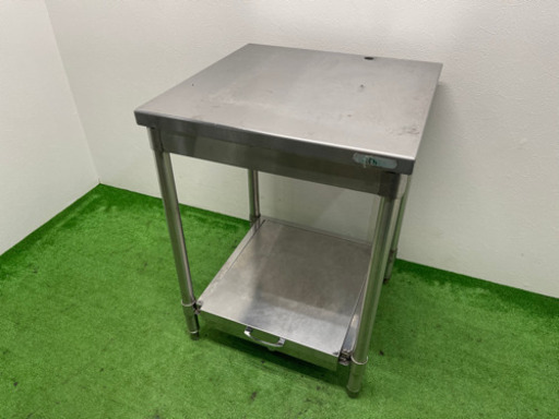 タニコー/Ｔａｎｉｃｏ　業務用　ステンレス　作業台　店舗　飲食店　Ｗ６００ｘＤ６００ｘＨ８００ｍｍ