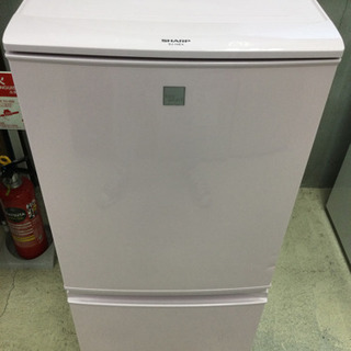 冷蔵庫 SHARP 137L 2016年製 SJ-14E4-KP