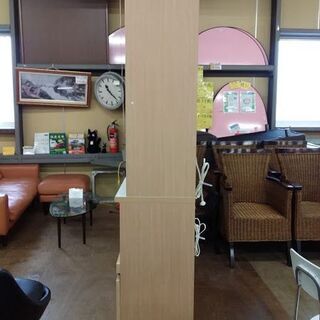 【愛品倶楽部柏店】　ＮＩＴＯＲＩ　ニトリ　アルミナ２　１００ＫＢ　２枚スライド扉キッチンボード　木目　【店舗同時販売中】　