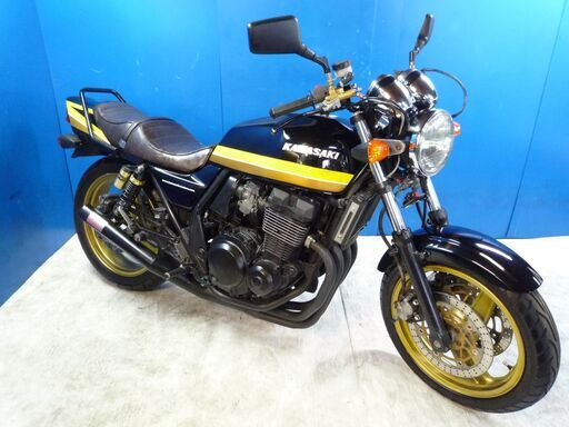 KAWASAKI ZRX400 黒/黄 車検残R4/8月 名変で乗れます 格安配送キャンペーン 期間限定 諸経費０円 始動確認済み 激安 横浜 都筑 P-Yard