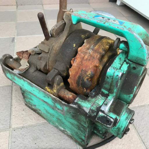 通電確認済 REX ねじ切り機 パイプマシン N20AⅢ ねじ切機 ジャンク扱