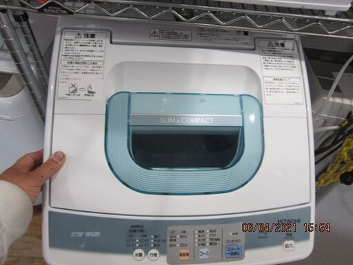 値下サービス品　7500円　　 リサイクルショップのダイトーです。お持ち帰り価格　洗濯機　2011年　日立　5.0K