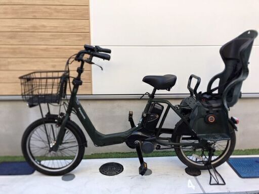 売約済み超容量13.2Ahパナソニック　Panasonic　ギュットアニーズ 20インチ　電動自転車　子供乗せ　3人乗り 64④