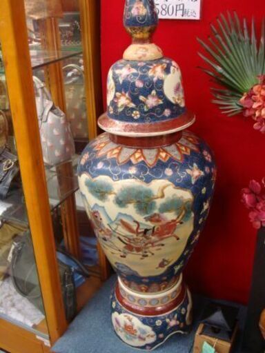 【直接取引】大壺　約　H140ｃｍ