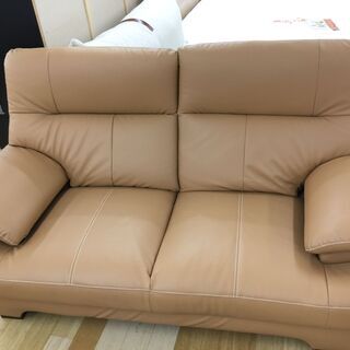 3人掛けソファー ブラウン【トレファク岸和田】