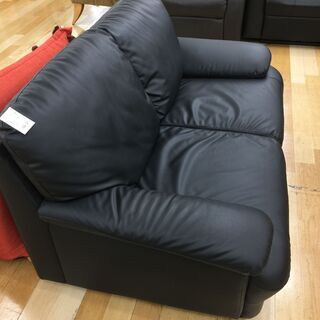 2人掛けソファー ブラック 【トレファク岸和田店】