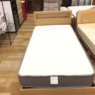 【トレファク　ラパーク岸和田店】シングルベッド　ニトリ　ナチュラル シングルベッド ニトリ ナチュラル 【トレファク岸和田店】