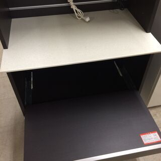 J576 綾野製作所 AYANO 食器棚 キッチンボード アクシス ブラック 800×520×2000 クリーニング済み