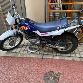 珍しいノーマルTW200！
