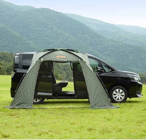 廃盤】 neos カーサイドオーニング 1BOX ミニバン用 カーサイドタープ