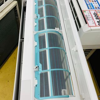 TOHIBA　ルームエアコン　2.2kW　2020年製❕　ゲート付き軽トラ”無料貸出❕購入後取り置きにも対応 ❕ 