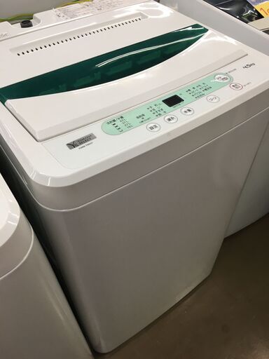 ヤマダ YWM-T45A1 洗濯機 2019年 中古品