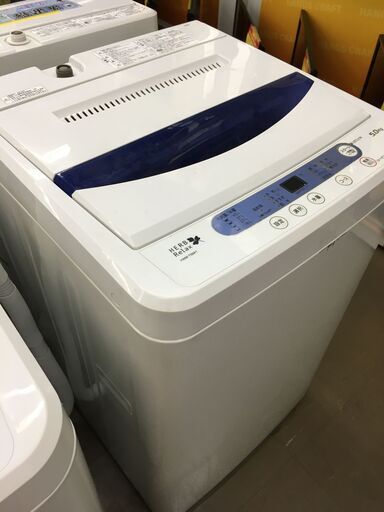 ヤマダ YWM-T50A1 洗濯機 2014年 中古品 脱水一時停止時異音有