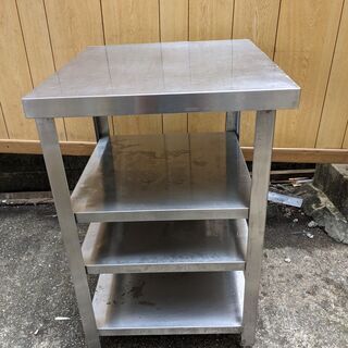 大阪府のステンレス作業台の中古が安い！激安で譲ります・無料で
