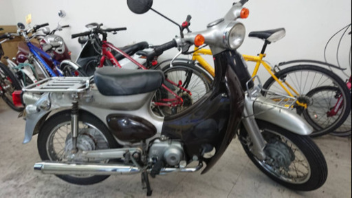 【リトルカブ】ブラック　走行距離31800km 前後タイヤ新品❗️若林自転車　浜大津　SALE中❗️