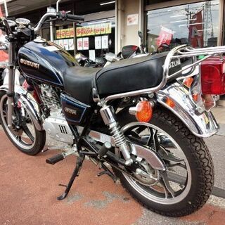 NO.3824 ＧＮ１２５Ｈ 空冷４サイクル単気筒エンジン ブラック ☆彡 ...