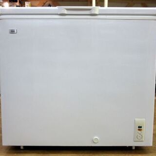 Haier 上開き式冷凍庫 2017年製 205L JF-NC205F-1 ハイアール 冷凍ストッカー ホワイト 白 直冷式  札幌 厚別店 Haier 上開き式冷凍庫 2017年製 205L JF-NC205F-1 ハイアール 冷凍