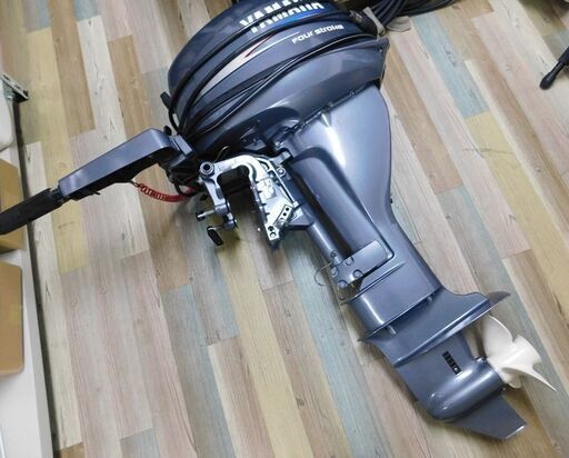 極美品 YAMAHA ヤマハ 9.9馬力 F9.9CWH 船外機 66NK 4ストローク 2006年