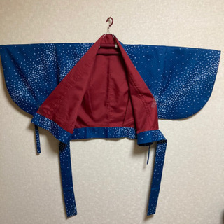 6MKO430 和服 着物 上下セット 蝶袖羽織 カーディガン