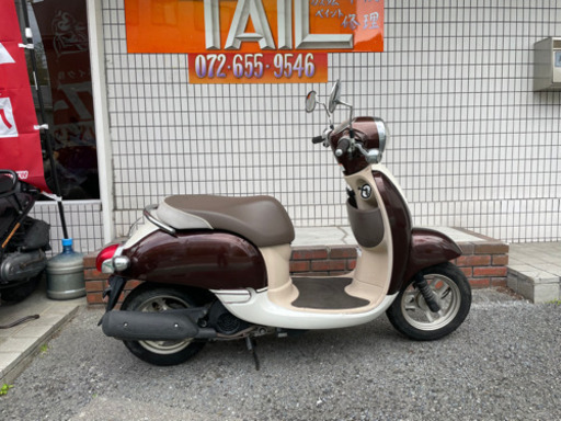 ★7万円　ジョルノ　インジェクションモデル！人気の茶色　セル1 実働車★ホンダ　原付　スクーター