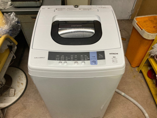 HITACHIの洗濯機5キロ